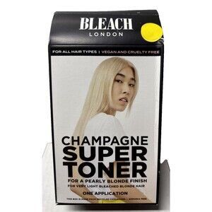 Bleach London Champagne Super Toner Pearly Blonde Finish Netherlands READ DESCRI